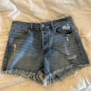 Denim shorts
